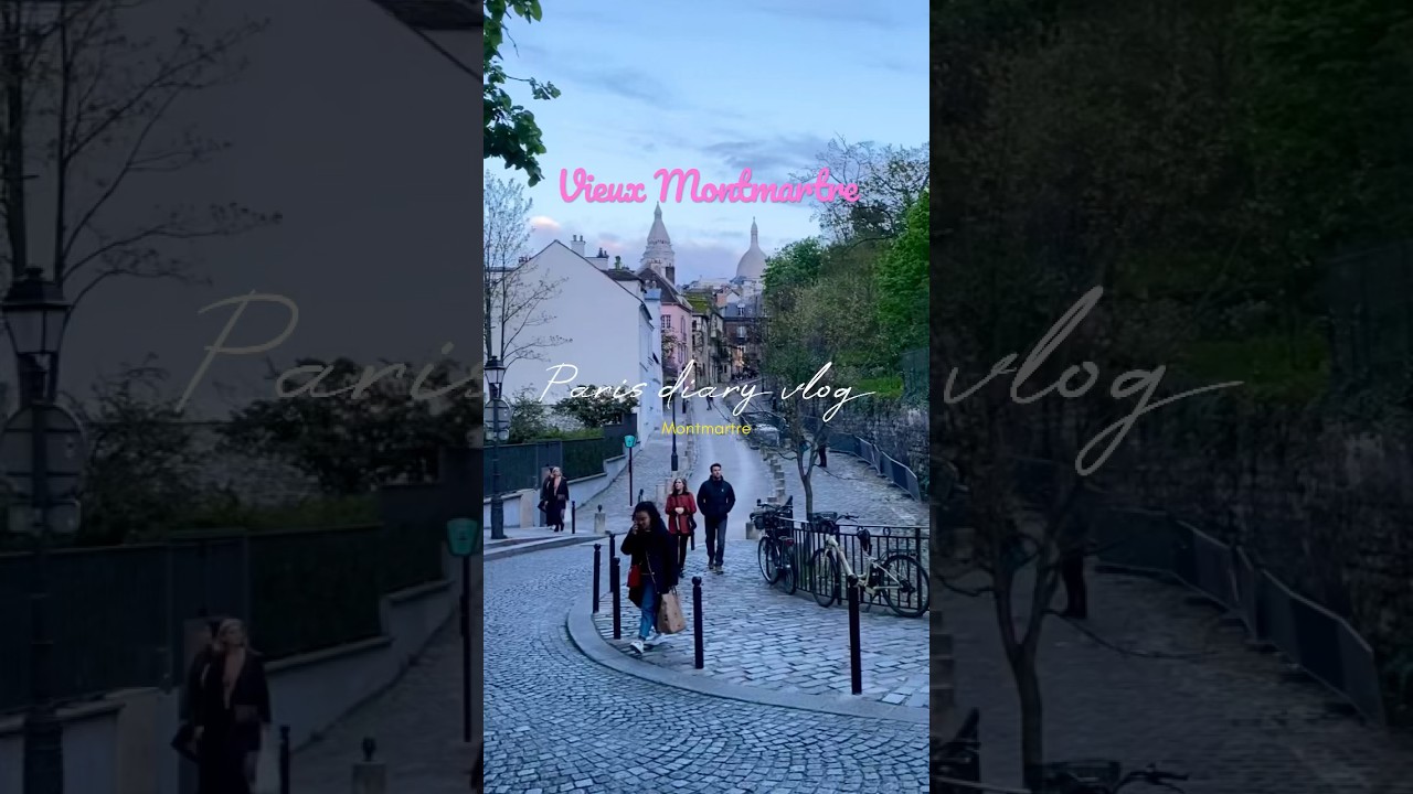 Paris, Rue de l'Abreuvoir, un ancien chemin du Vieux Montmartre&nbsp;#paris #montmartre #DALIDA #utrillo