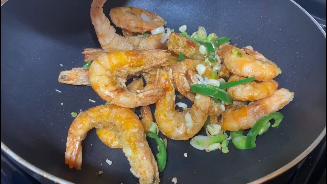 Tôm rang muối - Salted & Pepper Shrimp By Lam Thai