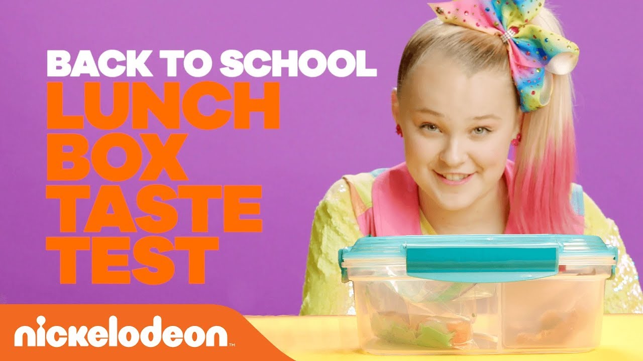 What's in Nick's Lunch Box? 🎒 Back to School Taste Test ft. JoJo, Jordyn Jones & More @ VidCon 2018