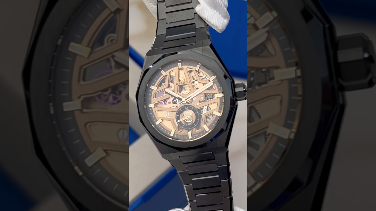 ❗️UNBOXING THE NEW 2026 ZENITH DEFY SKELETON BLACK CERAMIC & GOLD❗️