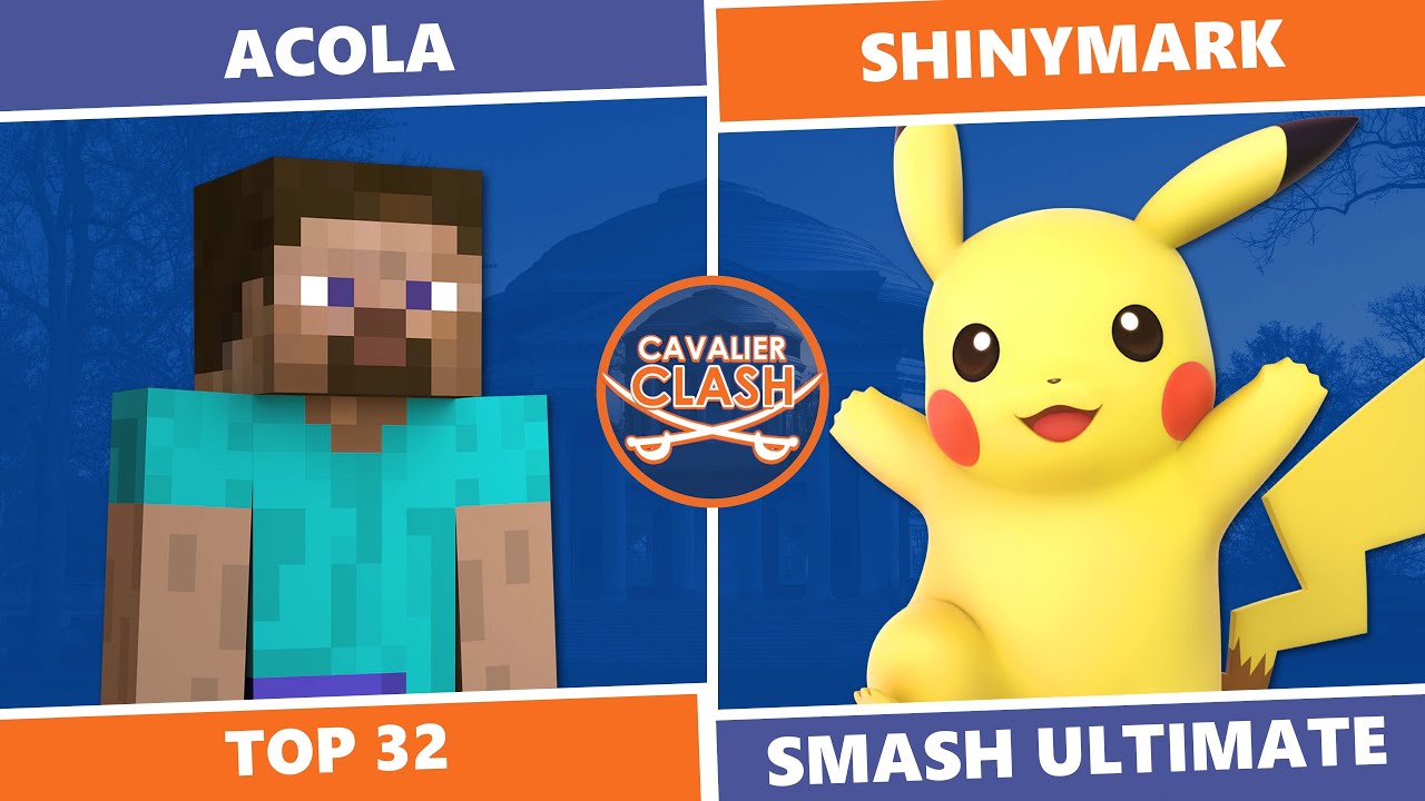 Cavalier Clash 7: Winners Top 32 - Acola (Steve) Vs ShinyMark (Pikachu) SSBU
