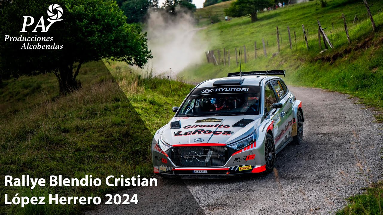 Rallye Blendio Cristian López Herrero 2024