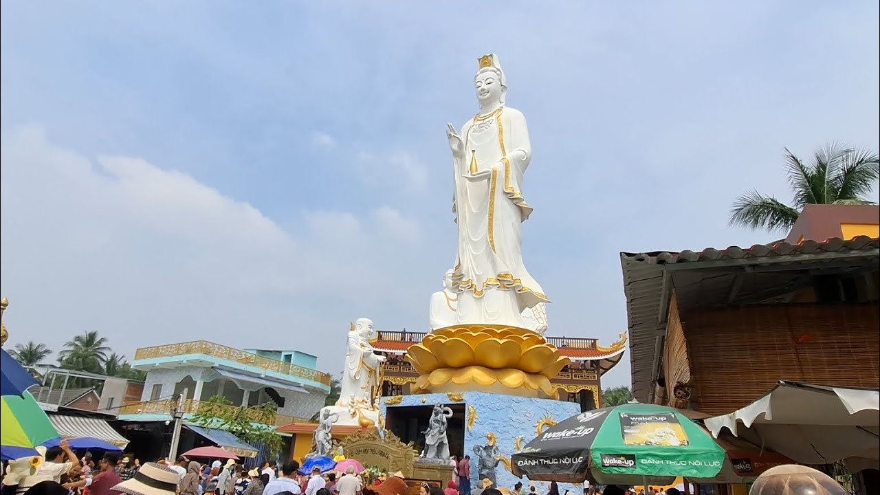 Đi Một Vòng Chùa Liên Hoa ( Mẹ Nam Hải Tiền Giang) 