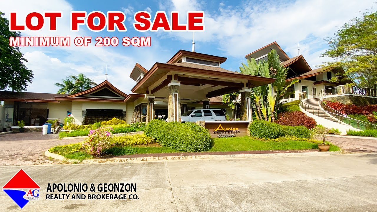 Lot For Sale in Amiya Resort Residences Davao City