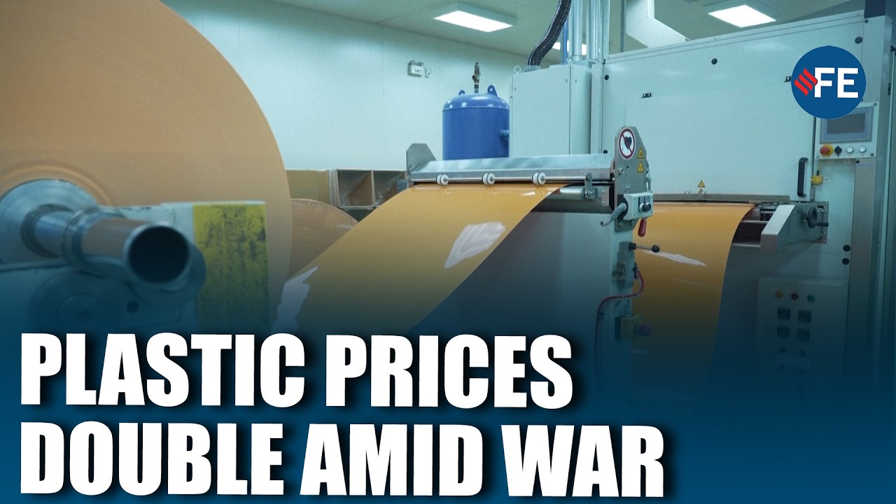 Plastic Prices Double As Middle East War Disrupts Global Supply Chains