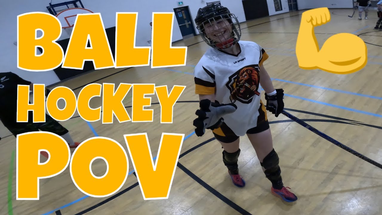 Game vs Legends! | Ball Hockey Highlights | Ball Hockey GoPro First Person POV