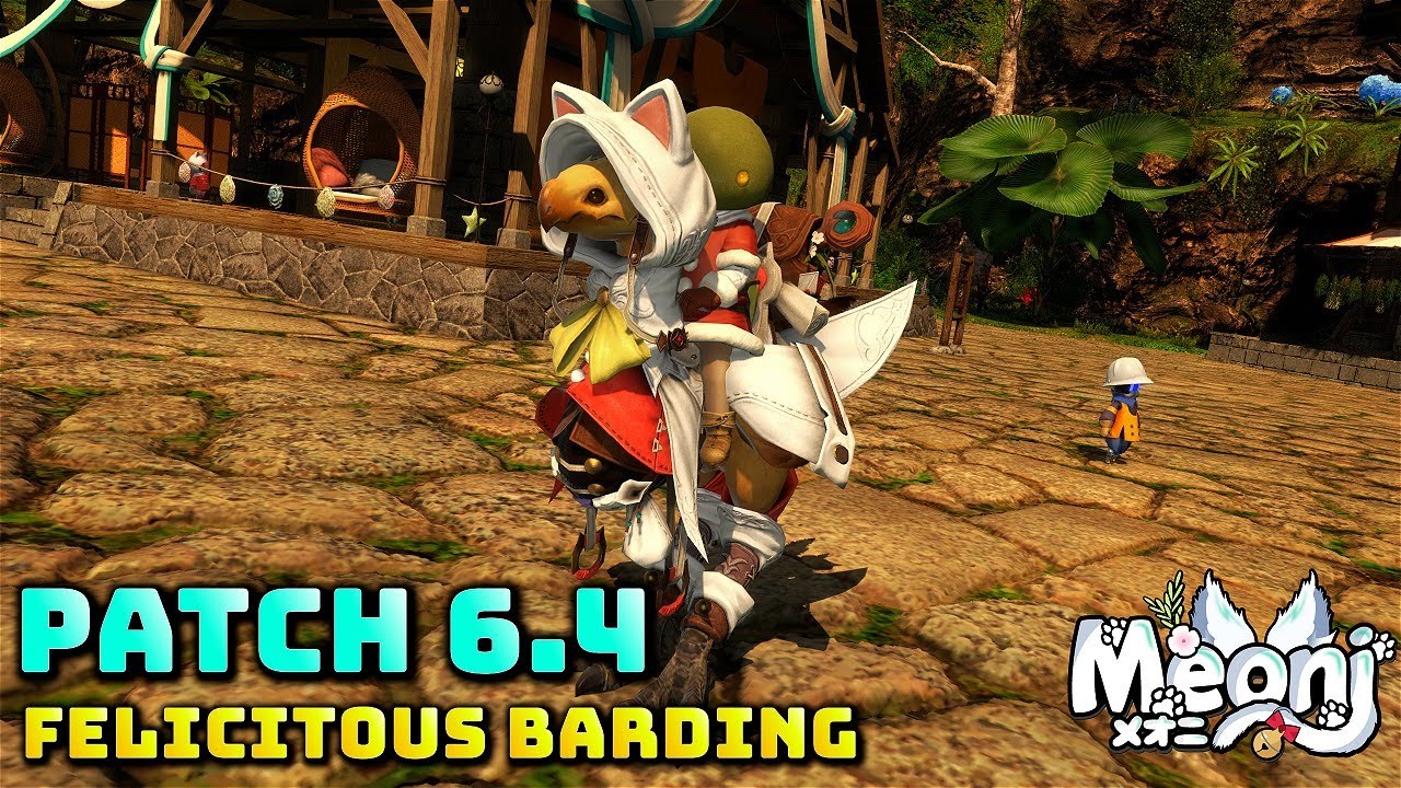 FFXIV: Felicitous Chocobo Barding