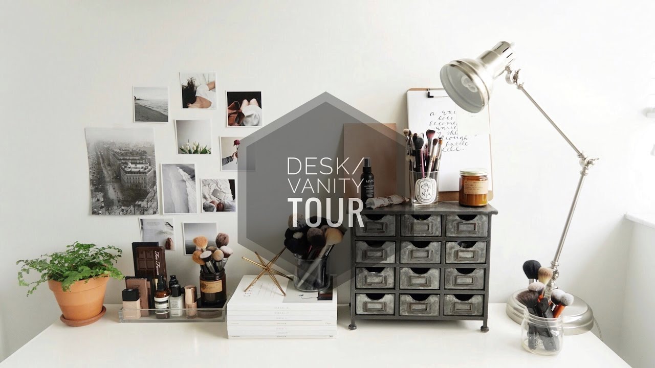 Desk/Vanity Tour | Gemary