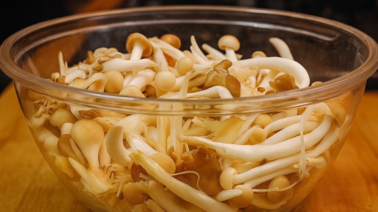 【Mix & Serve】Healthy Japanese Mushroom Namul for Easy Weight-Loss