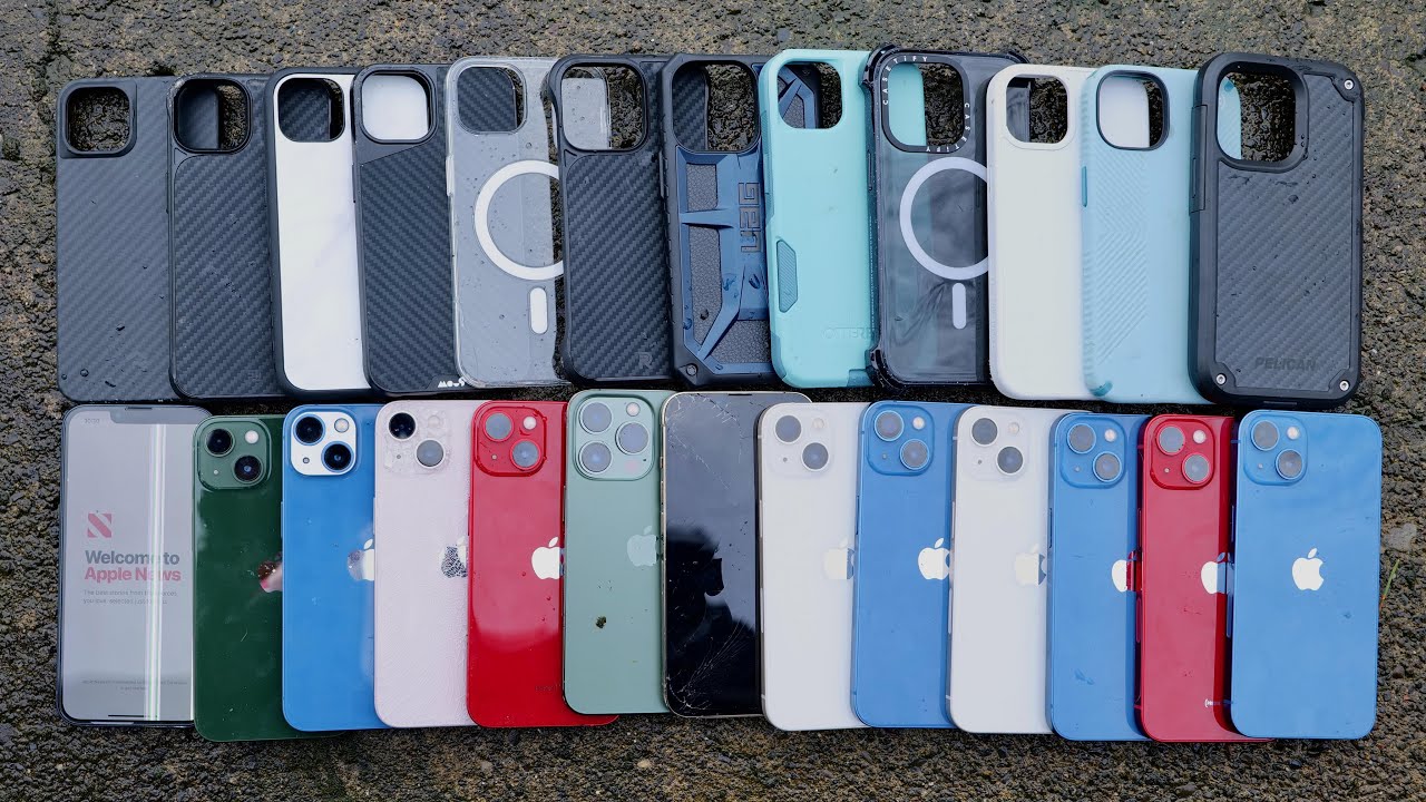 13 лучших чехлов для iPhone 13/13 Pro, проверенных на падение! Самый прочный чехол 2022 года?
