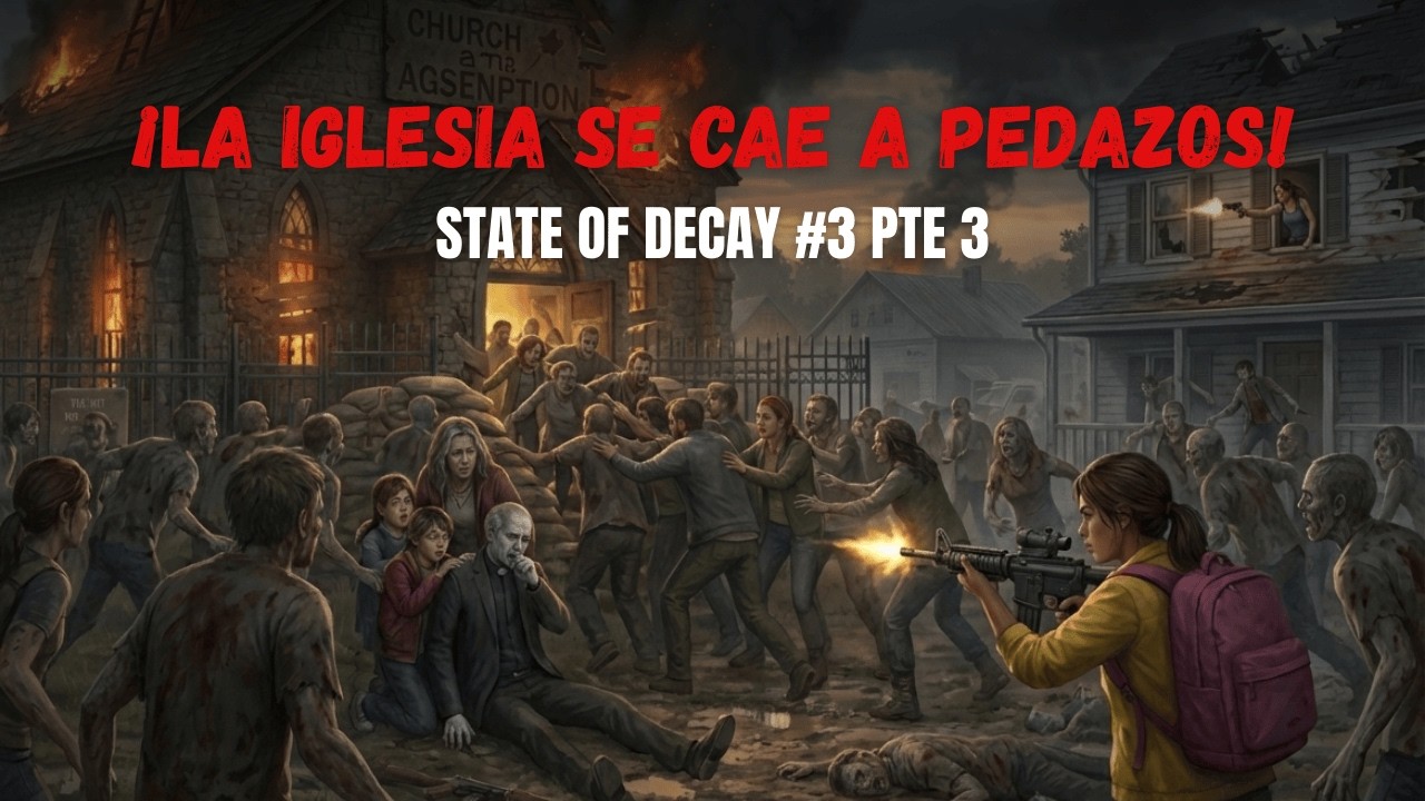 ¡LA IGLESIA SE CAE A PEDAZOS! ⛪️💀 | State of Decay #3 (Parte 3)