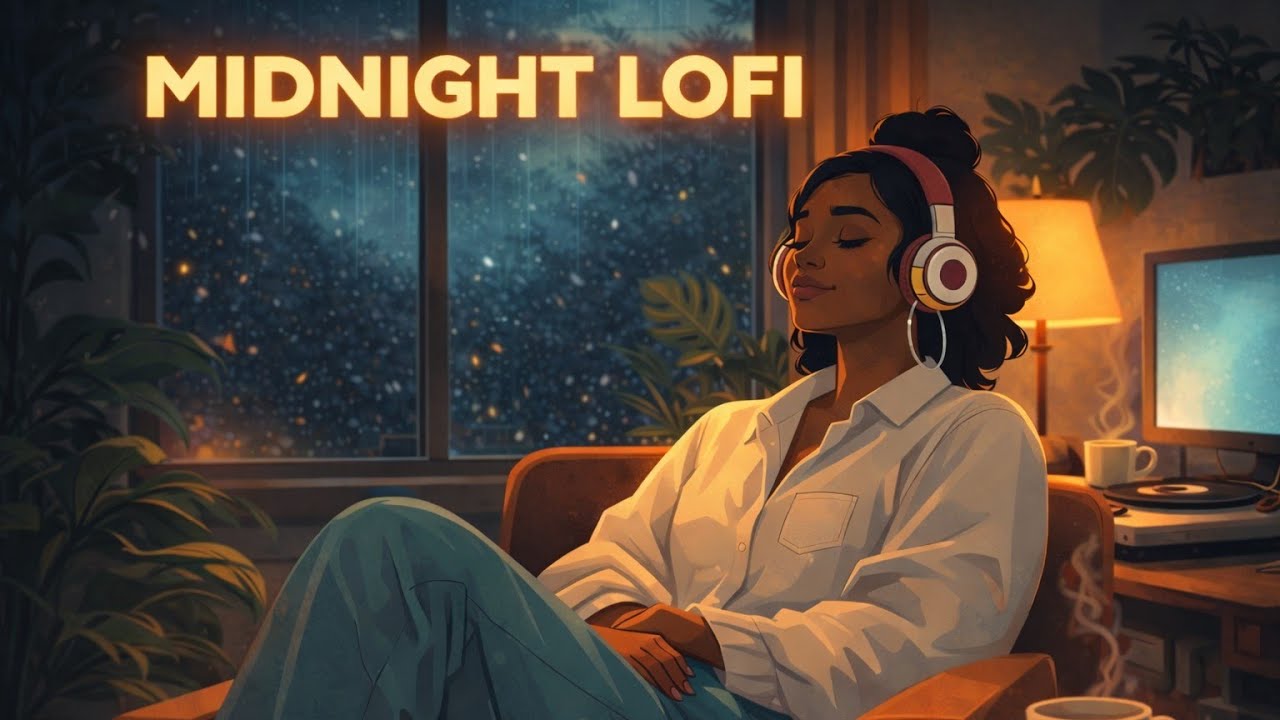 Midnight Lofi 🌌 | Calm Beats for Late-Night Focus, Study & Chill