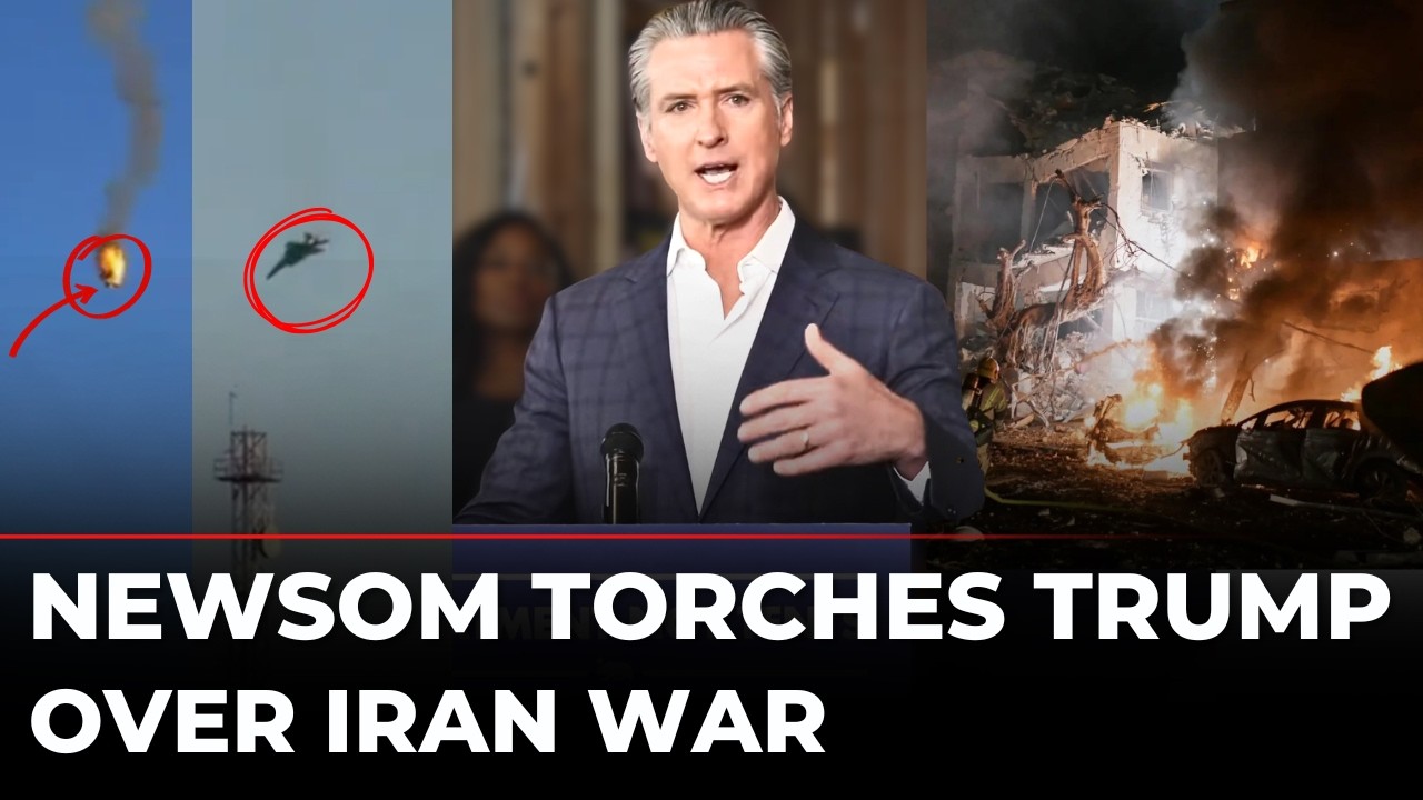 Gavin Newsom LIVE: Blasts Trump Over Iran War, Questions Civilian Girls Killed in US-Israel Strikes