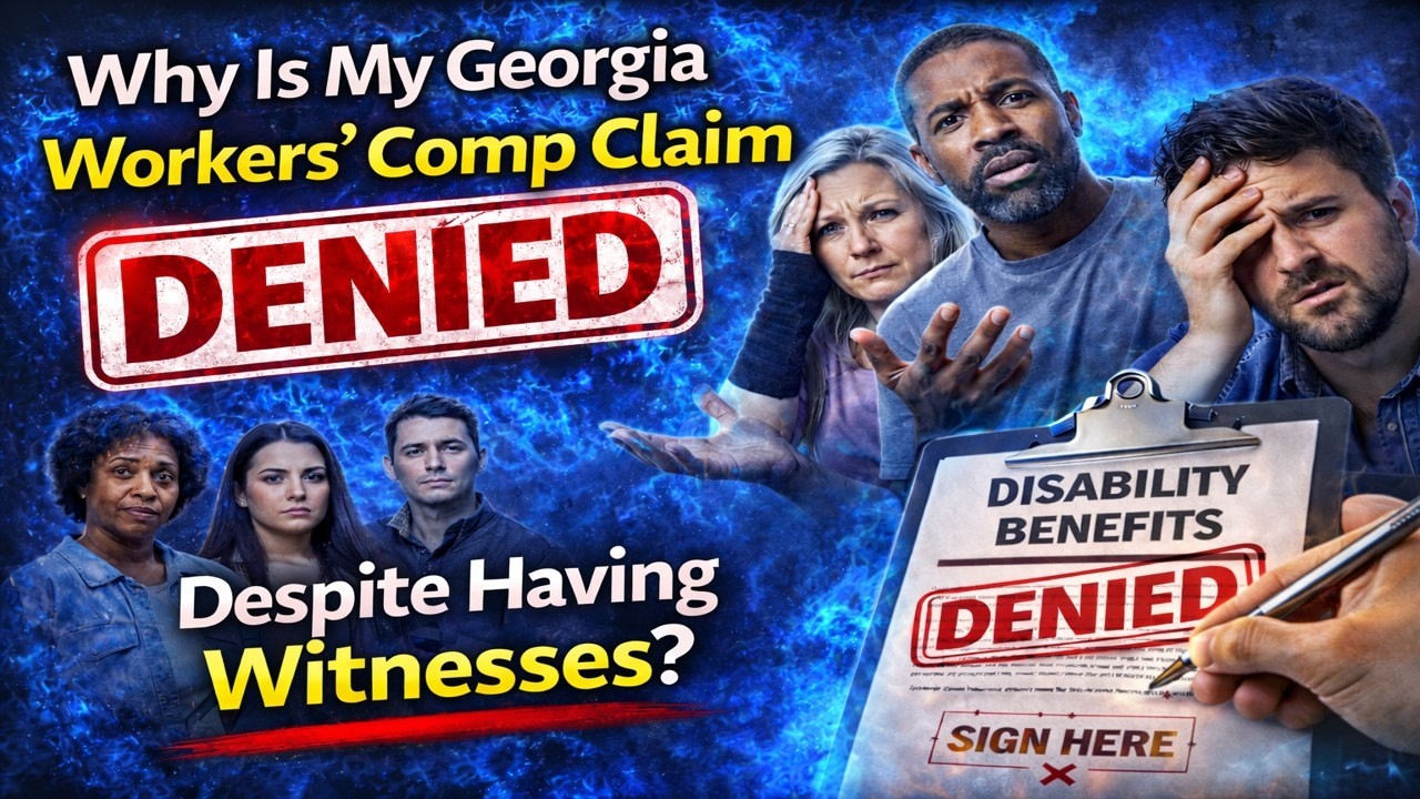 Why Is My Georgia Workers&rsquo; Comp Claim Denied Despite Having Witnesses?