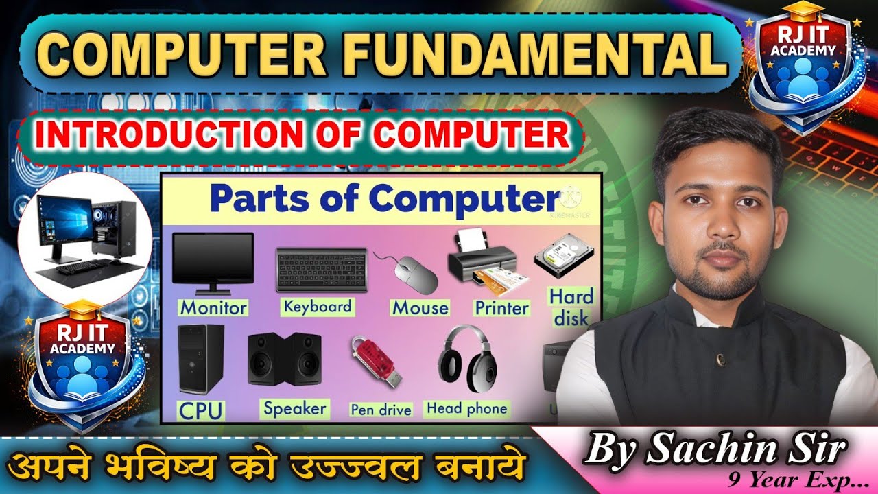 Type of computer Base on Purpose Class 9|| Introduction of computer #ccc #adca #upsi