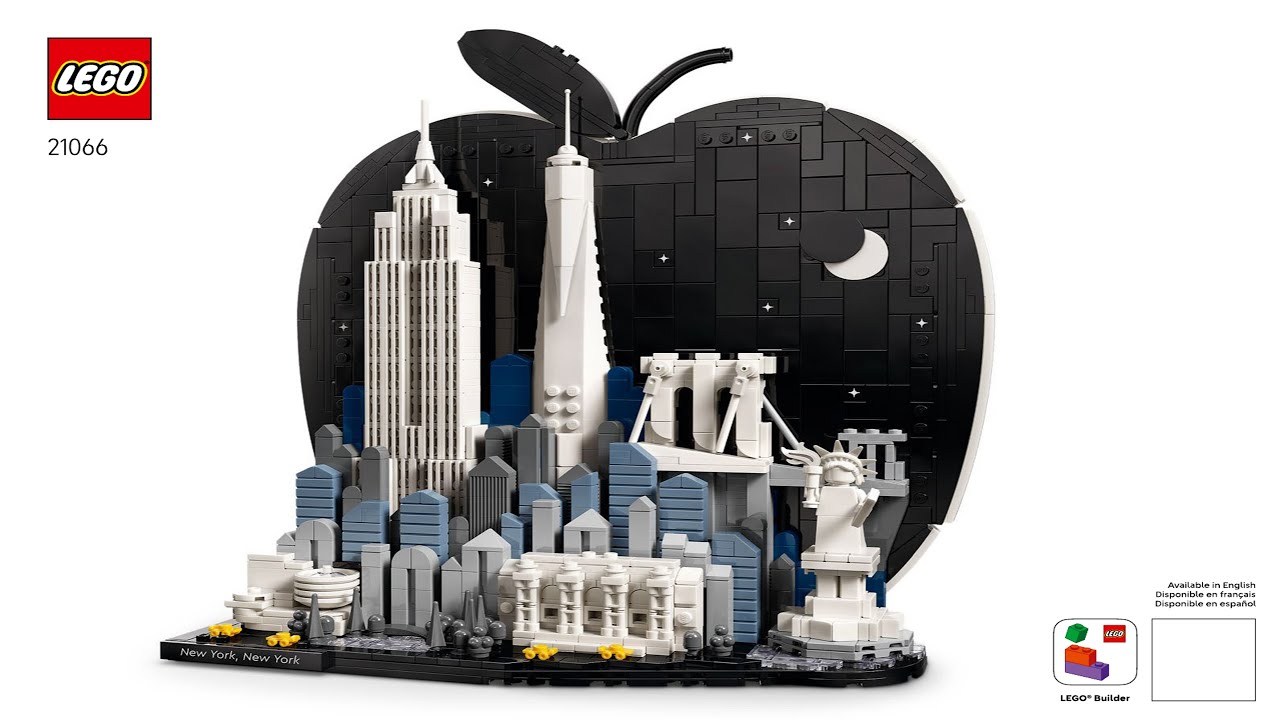 LEGO Instructions - Architecture - 21066 - New York City &ndash; The Big Apple - Iconic Landmarks