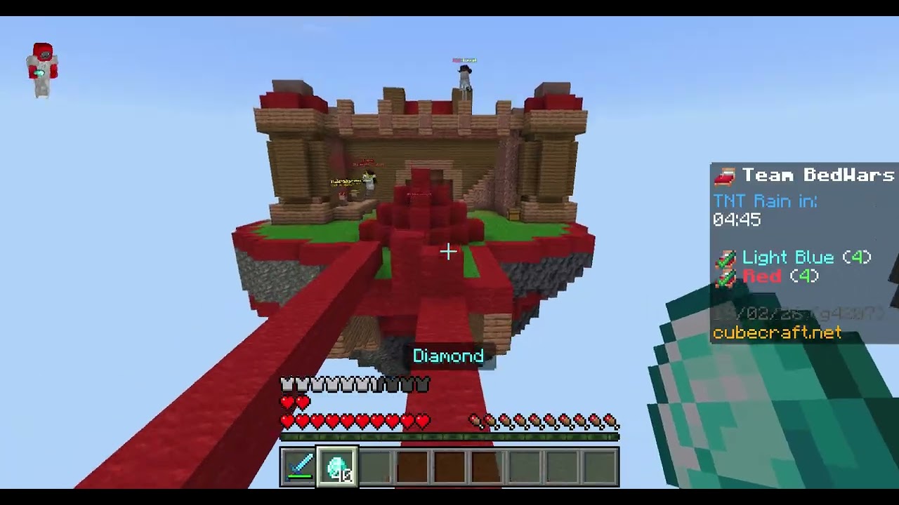 Minecraft BEDWARS GAMEPLAY