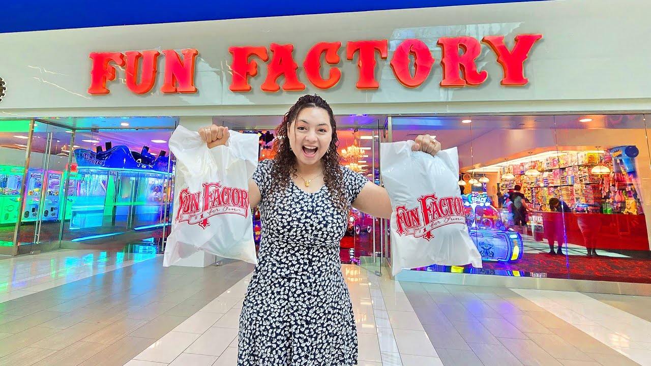 This New FUN FACTORY arcade in Orlando is Cool!