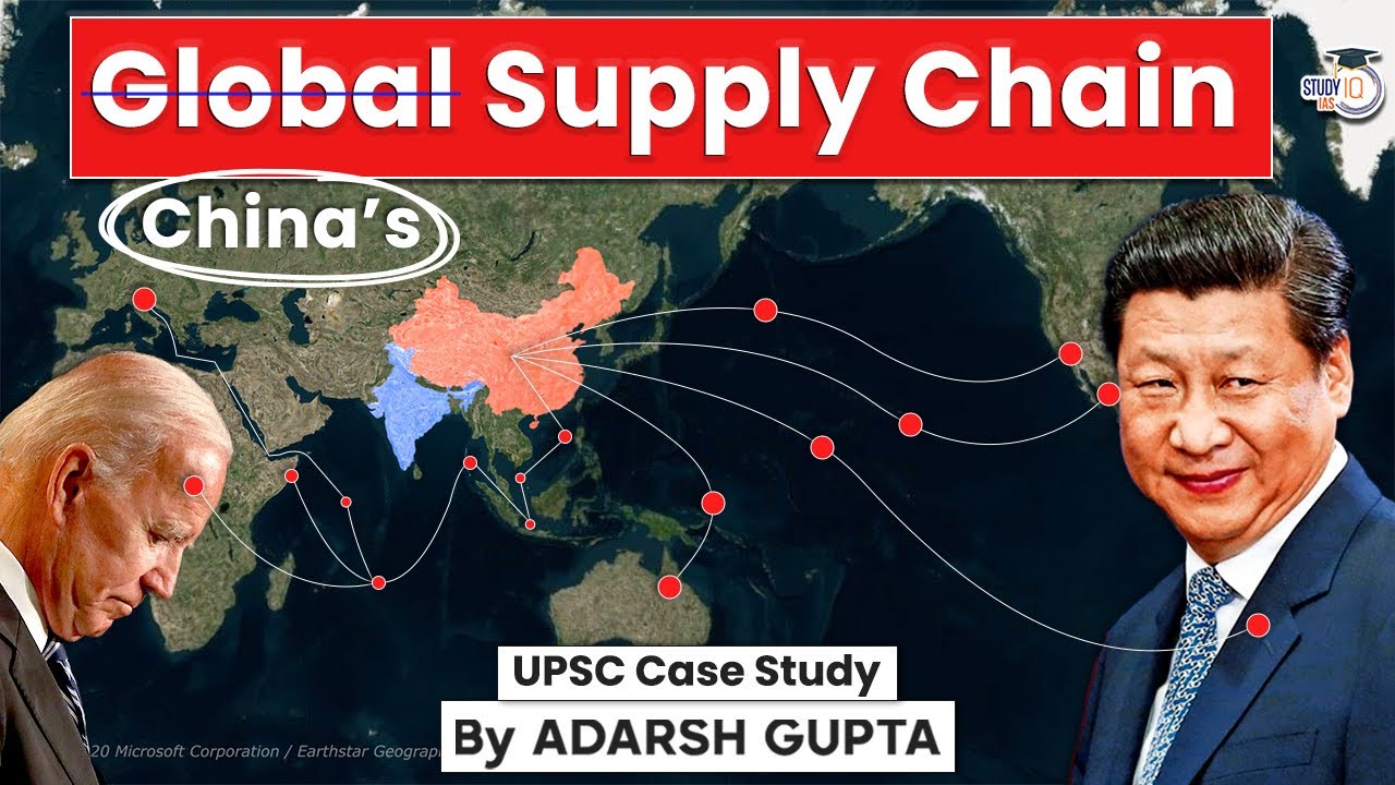 How China is controlling Global Supply Chain? Global Supply Chain | UPSC Mains GS2 IR