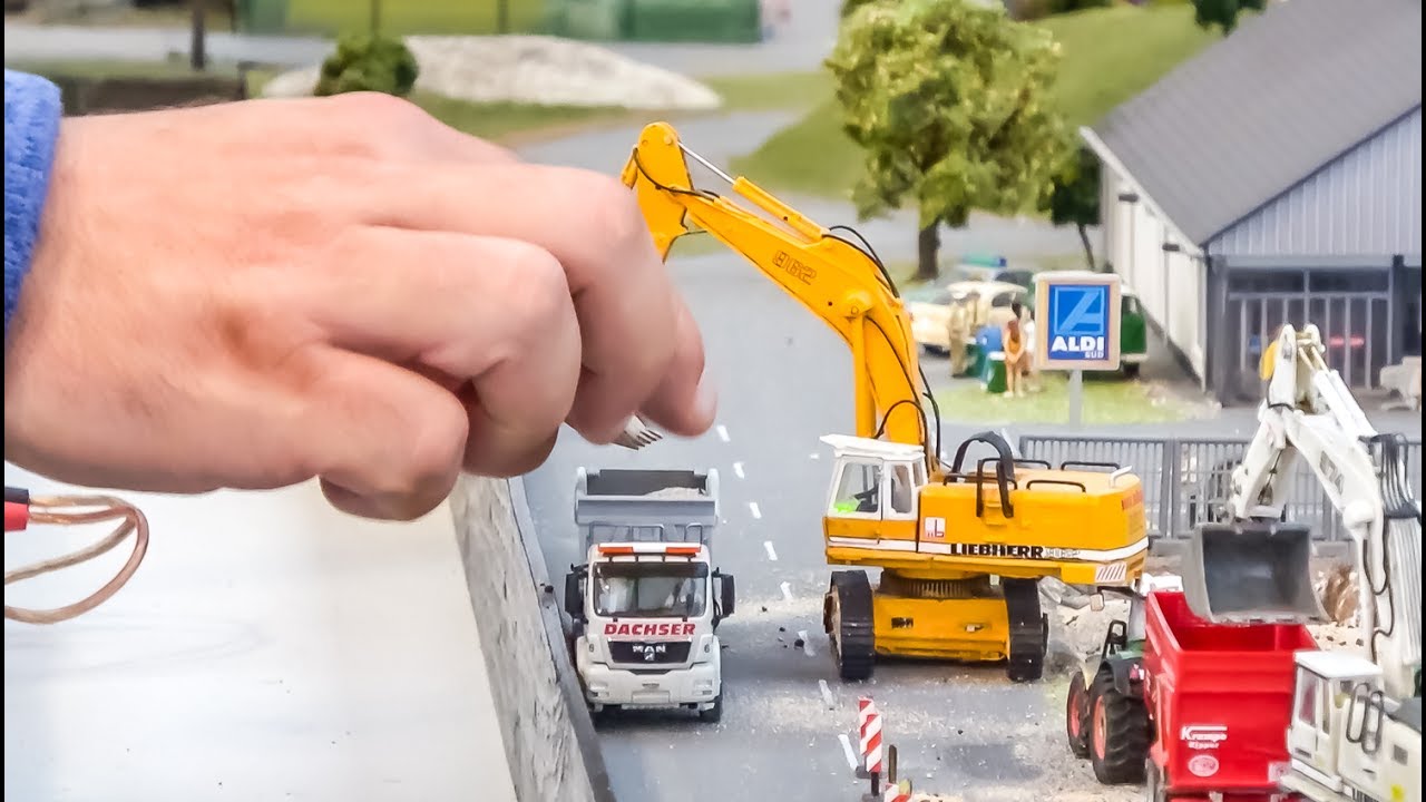 STUNNING  RC Trucks and Machines in 1/87 scale!