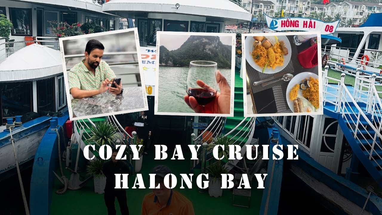 Halong Bay tour by Cozy Bay Premium Cruise #halongbaycruise #hanoi #vietnam #cruise #halongbay