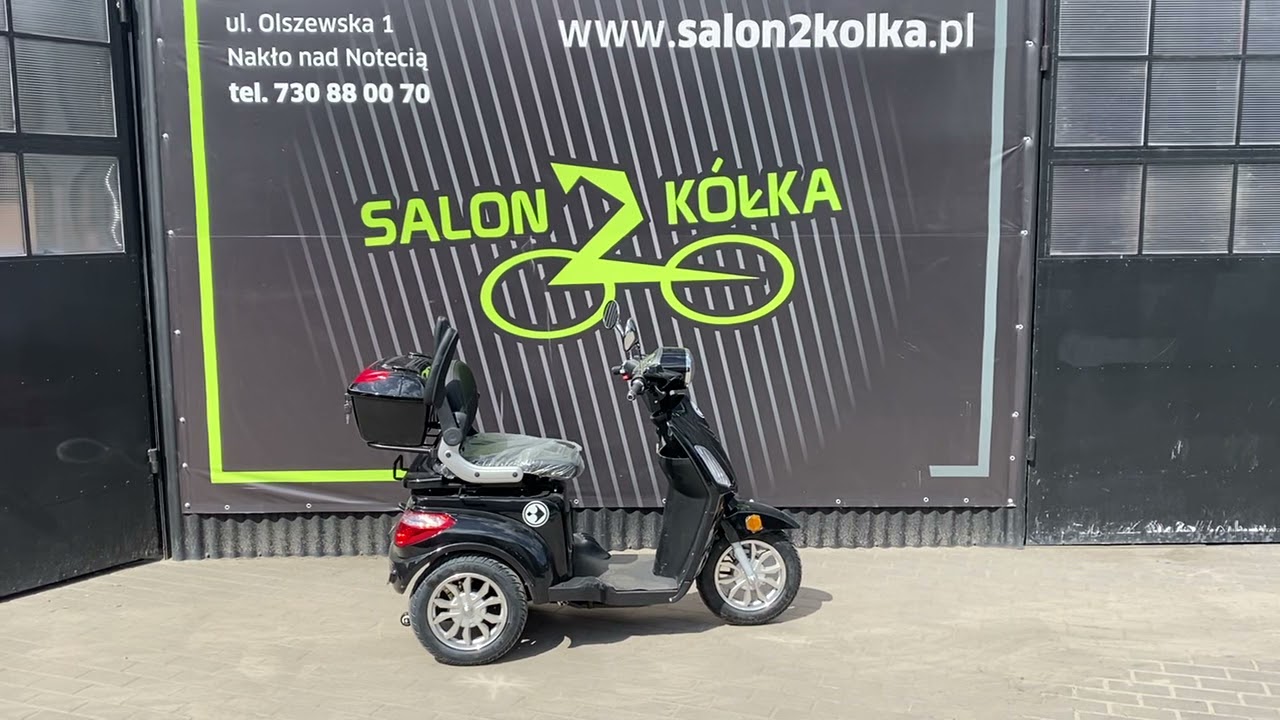 Skuter elektryczny trójkołowy Barton Tres - prezentacja i uruchomienie #salon2kolka