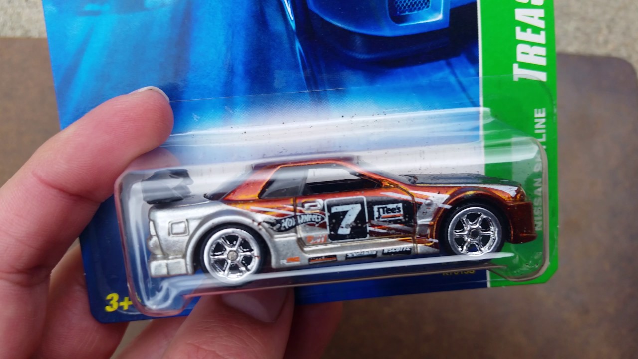 Hot Wheels NISSAN SKYLINE Super Treasure Hunt 2007 07 TH 02 Real Riders Tires