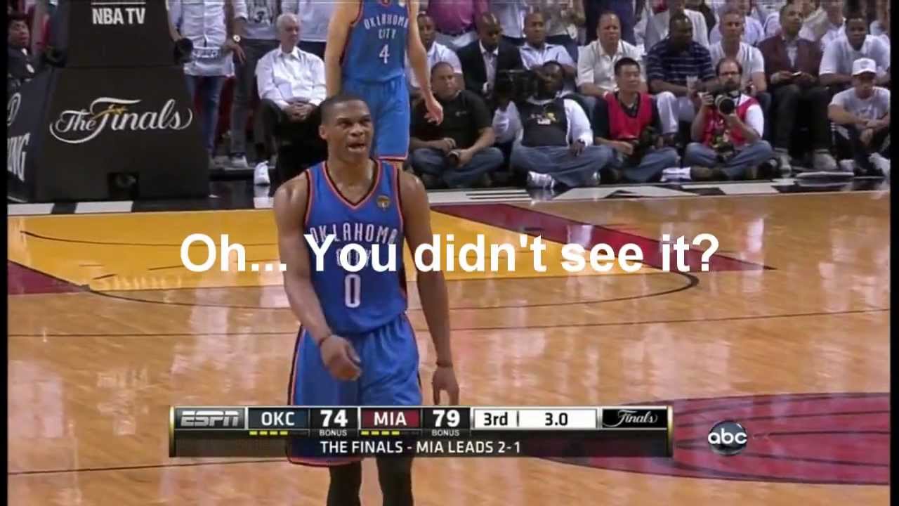 Rigged? Destroying Basketball... 2012 NBA Finals flops and refereeing in favor of Miami Heat. Part 1