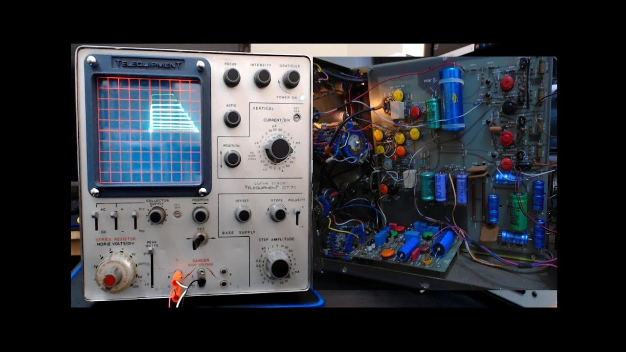 #1 CT71 Curve Tracer Teardown Repair & Restoration