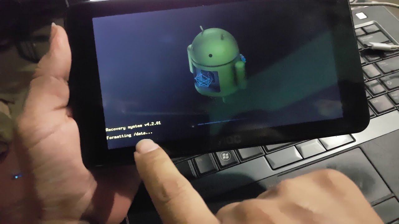 Como formatear o hacer hard reset a tablet china sin botones de volumen.