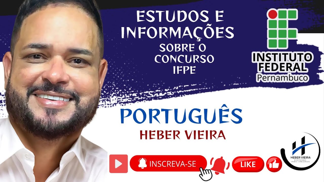 IFPE 2025: ESTUDOS DA LÍNGUA PORTUGUESA  PARA O CONCURSO (BANCA FADE) ; INSCRIÇÕES NA DESCRIÇAO