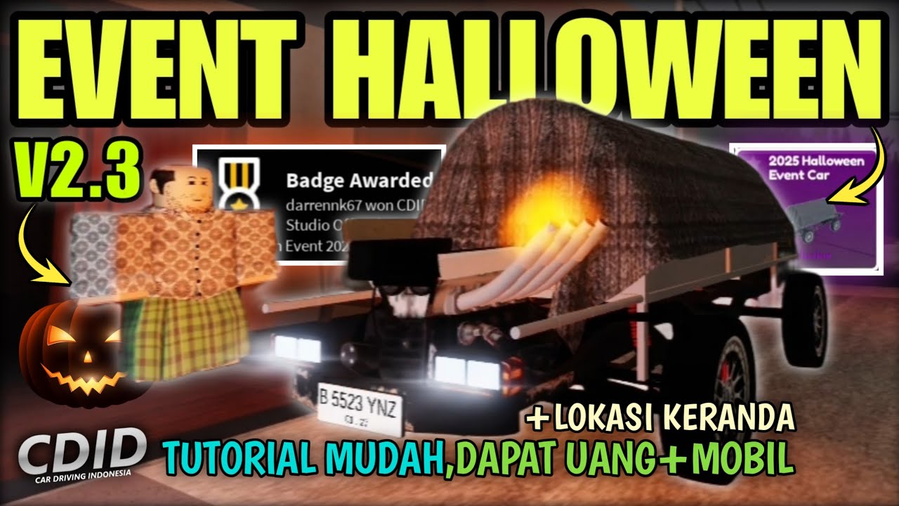EASY TUTORIAL HALLOWEEN QUEST 2025 CDID UPDATE V2.3, PRIZES, COFFIN LOCATION!! | CDID V2.3 Roblox