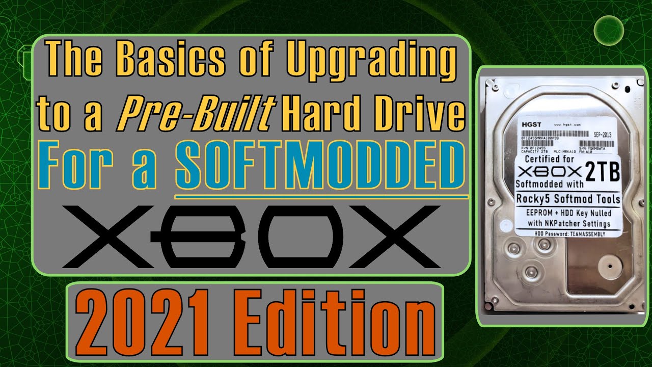 Upgrading a Softmodded Xbox to a Pre-Built 2TB - The Basics- Presented by Custom Xbox Direct