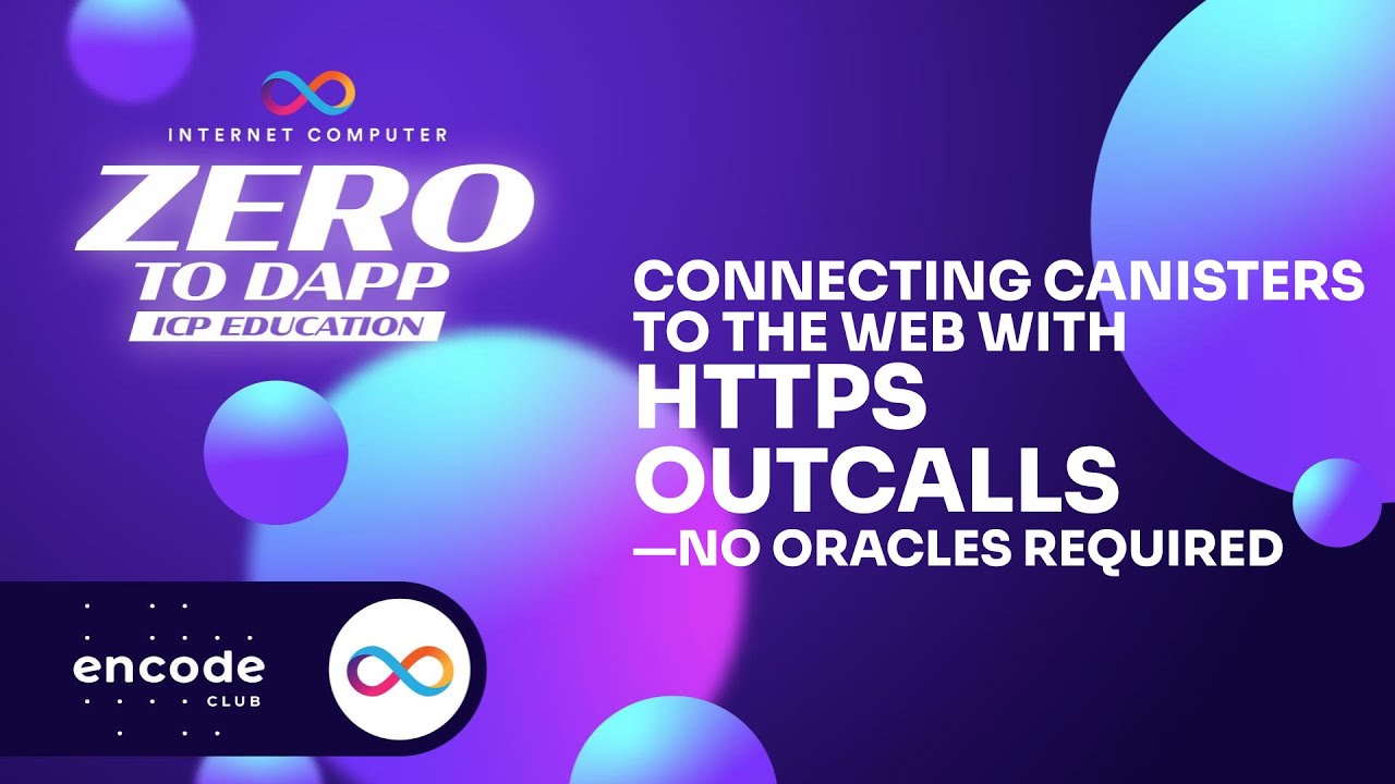 ICP Zero to Dapp Educate: Connecting Canisters to the Web with HTTPS Outcalls—No Oracles Required
