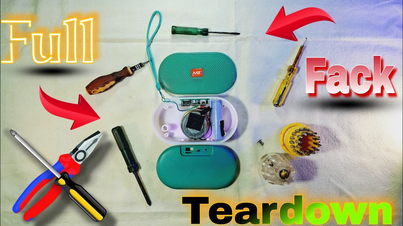 💥MZ M403SP BLUETOOTH SPEAKER 💥Full Fack Or Real 🔧🪛TEARDOWN / DISASSEMBLY/ what is Inside 💥#repair