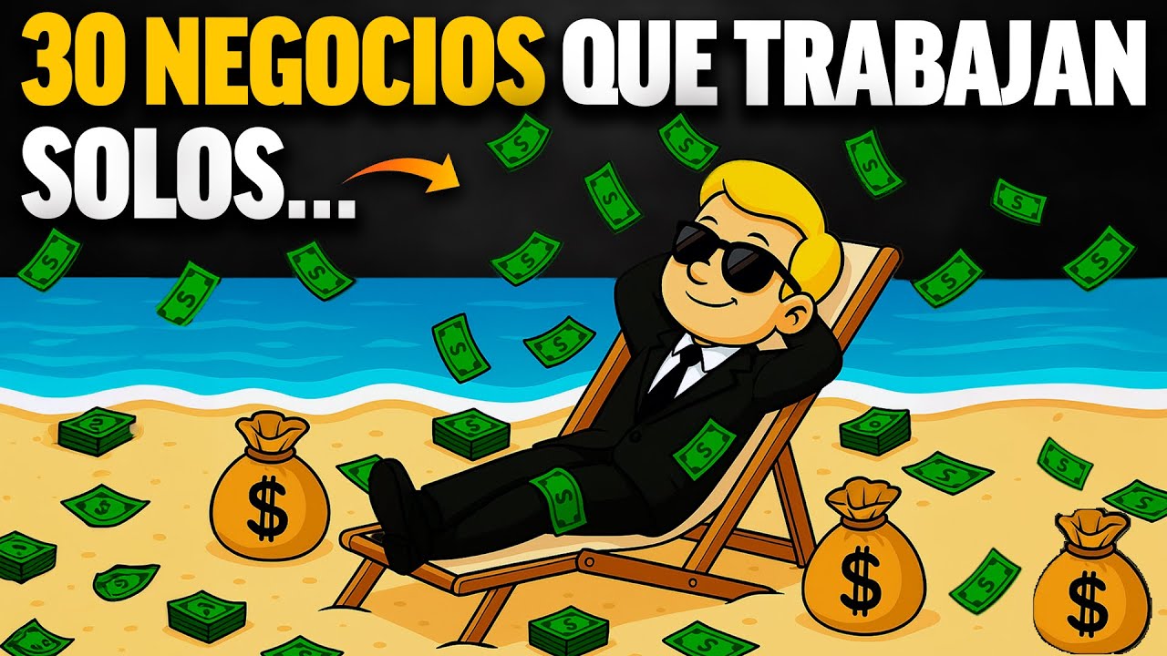 30 Fuentes de INGRESOS PASIVOS Para &iexcl;DEJAR de TRABAJAR! En 2025 💵