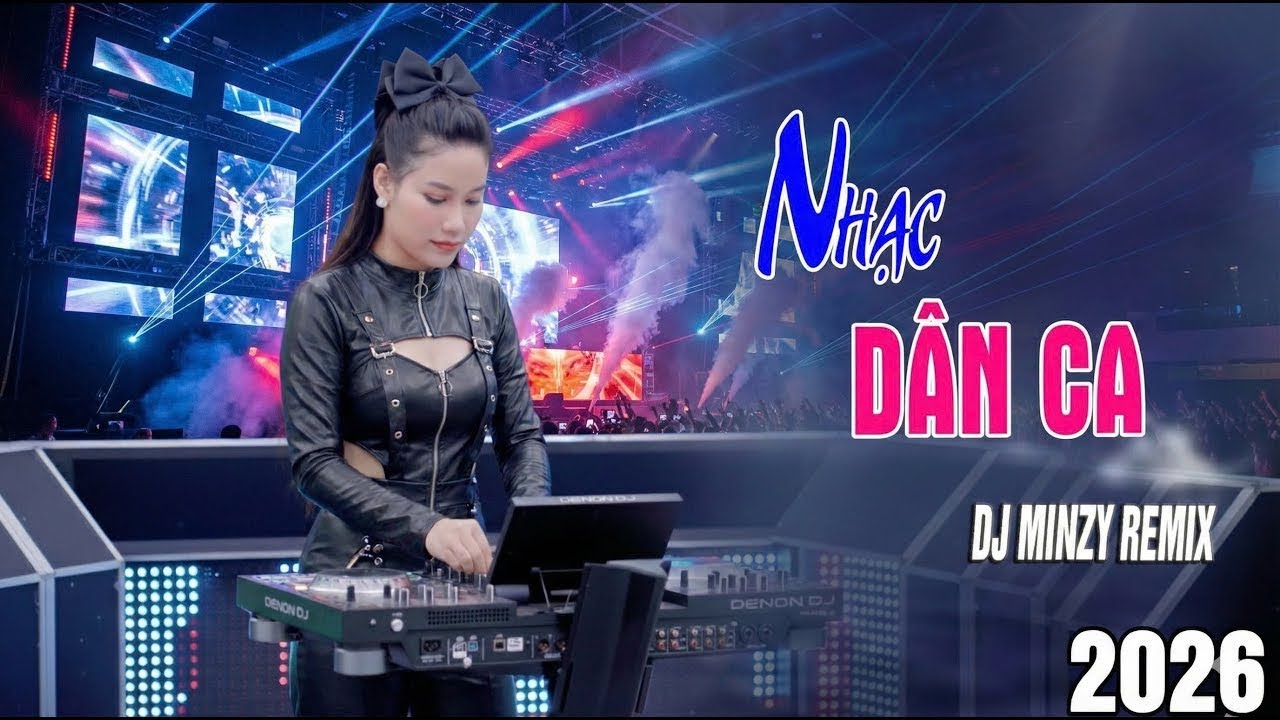 LK NONSTOP NHẠC DÂN CA REMIX - LK TÌM EM CÂU VÍ SÔNG LAM, VÒNG QUANH XỨ NGHỆ REMIX DJ MINZY 2026