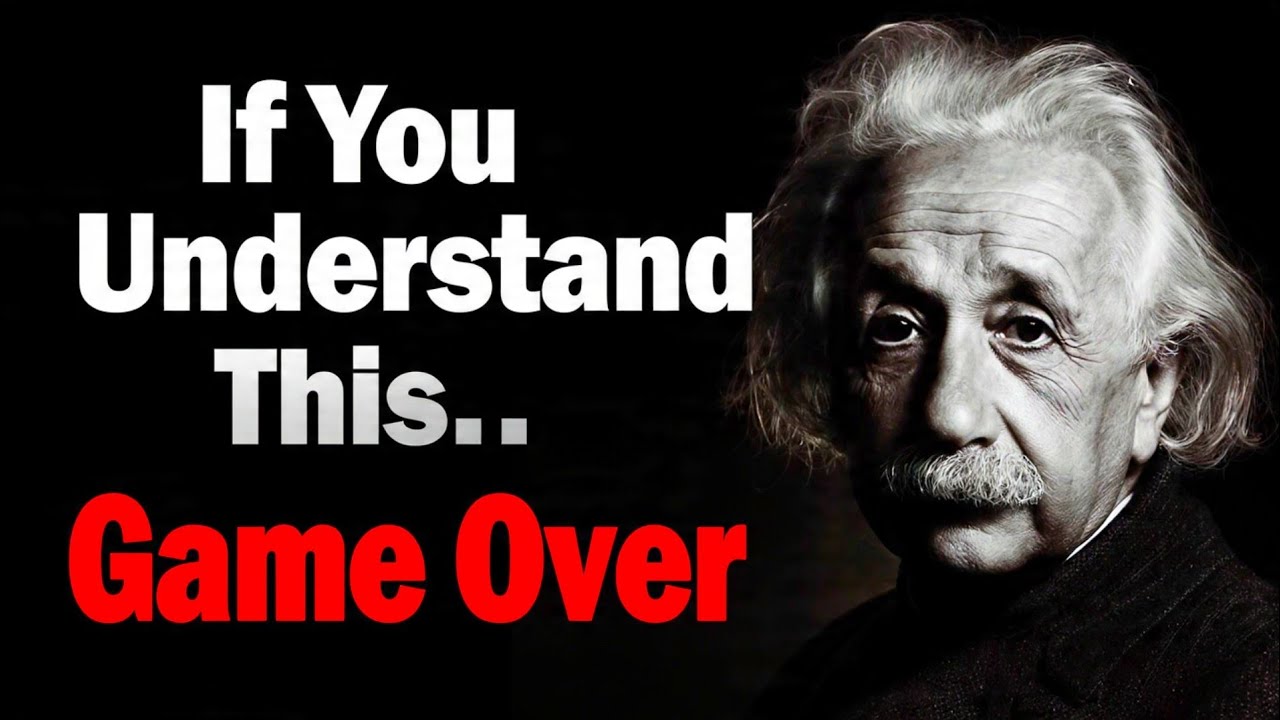 “They Control You Because You Don’t See This.”  | Einstein