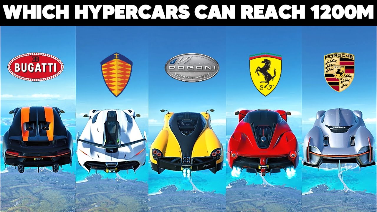 Which One Of These Hypercars Can Reach 1200M in The Crew Motorfest? | Ultimate Distance Challenge!