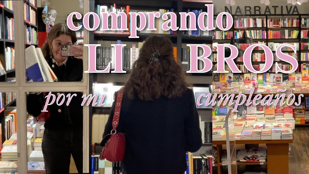 Comprando libros por mi cumpleaños 🎂🎀✨