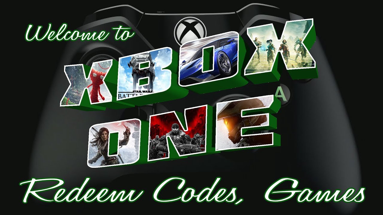Redeem Game Codes on Xbox One and more..