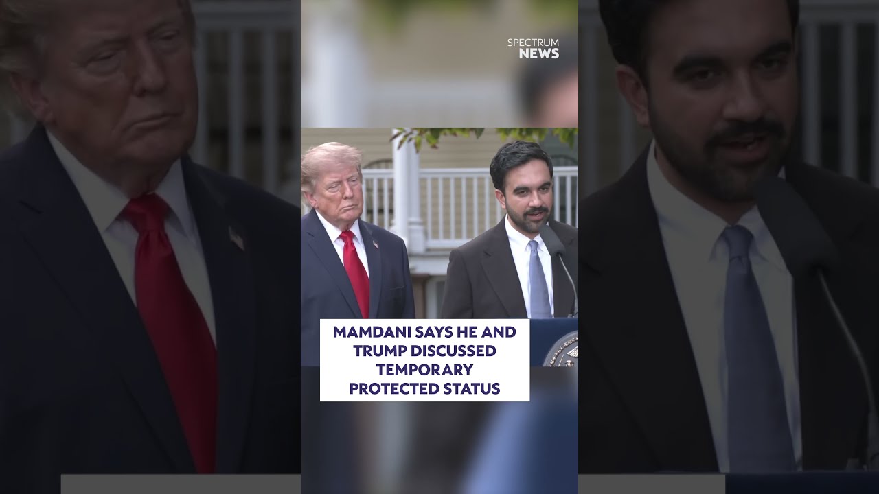 Mamdani says he and Trump discussed Temporary Protected Status