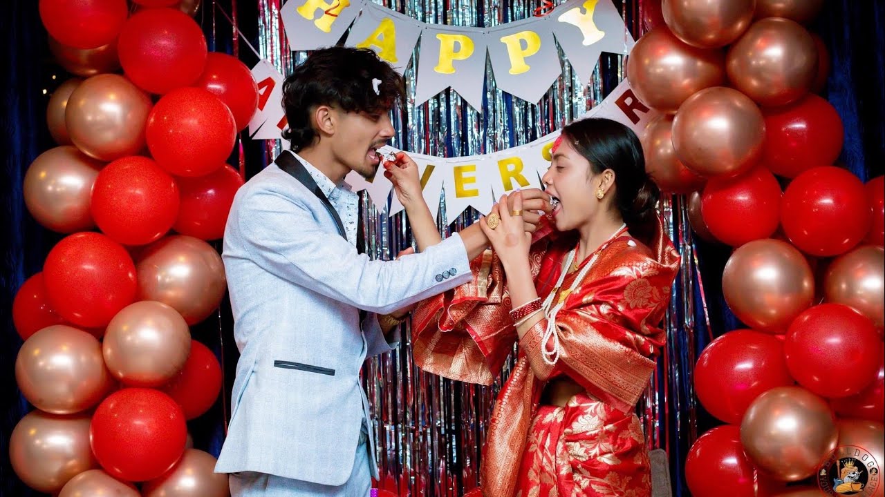 bude lai anniversary suprise dena hada k vio yasto😡anniversary mane prank😡@Crazy_entertains