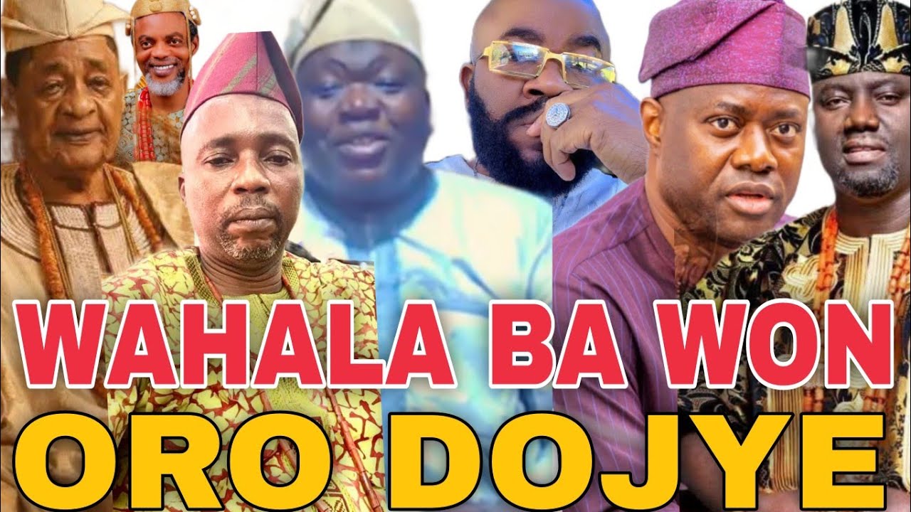 OSELE ODO ILU OYO PARIWO JADE IORI AWON TI WON FE DA AARIN OBA RU N PELU AWON TI WON TI WON NPA ITAN