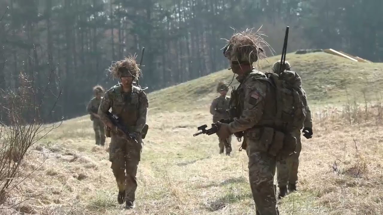 Live Fire Tactical Training in Grafenwoehr