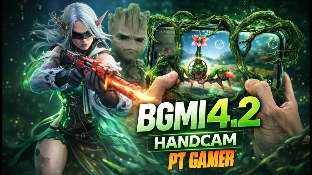 LIVE GAMEPLAY STREAM | DAILY HANDCAM | BGMI 4.2 UPDATE #ptgamerlive #bgmi #pubgmobile
