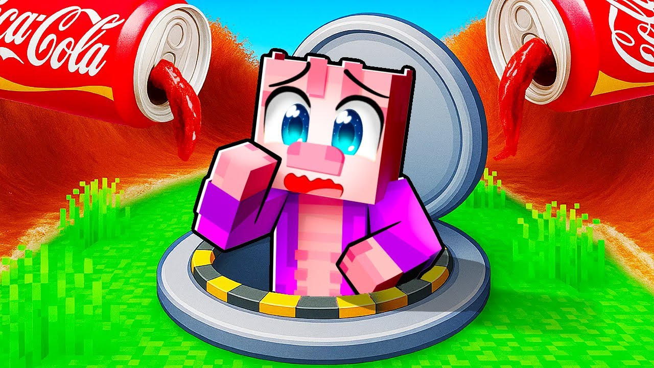COCA COLA TSUNAMI vs ATOMOVÝ BUNKR v Minecraftu!