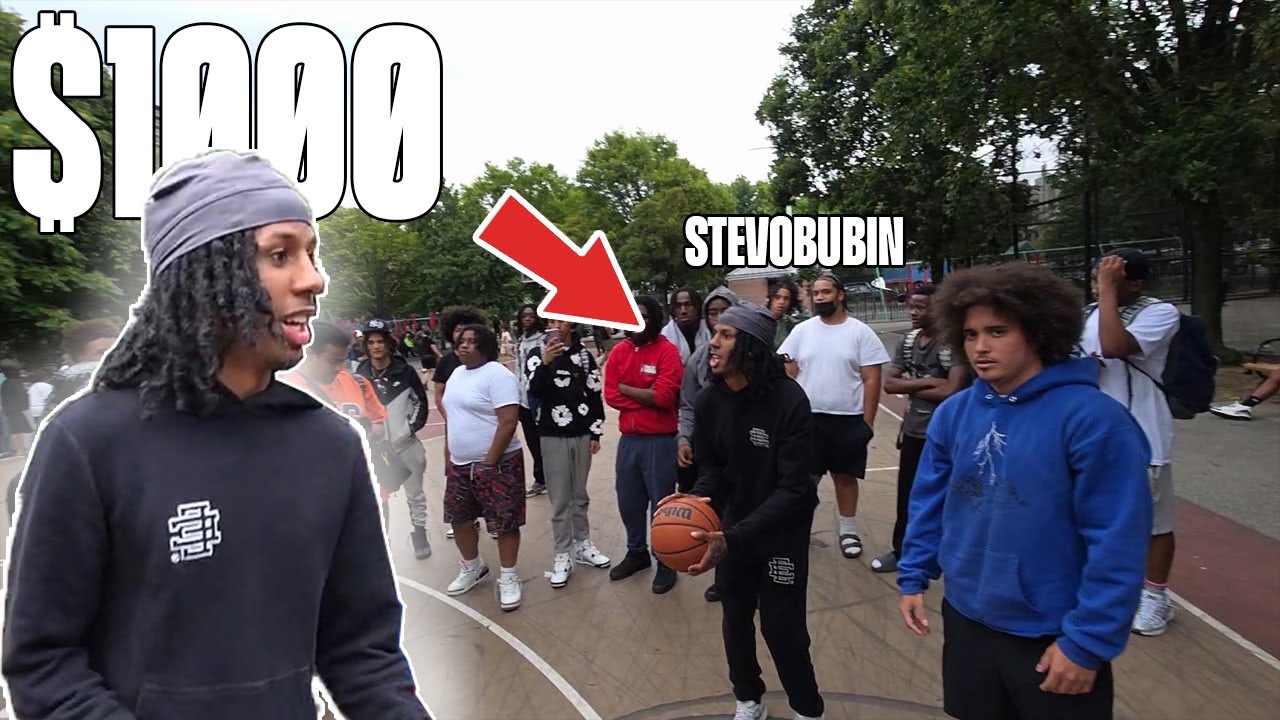 Stevobubin challenged me to a 3 point shootout for $1000 and this happened…