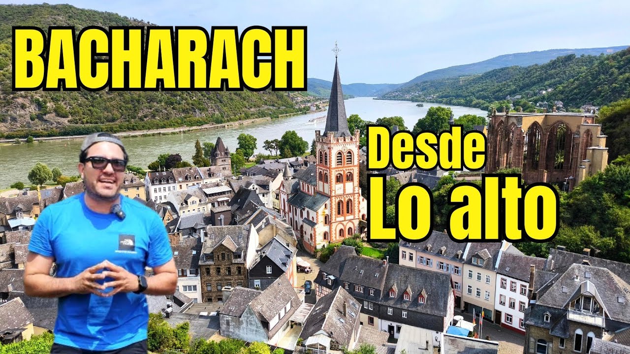 Bacharach: desde las orillas del río Rin al mirador, caminando por senderos | Parte 1