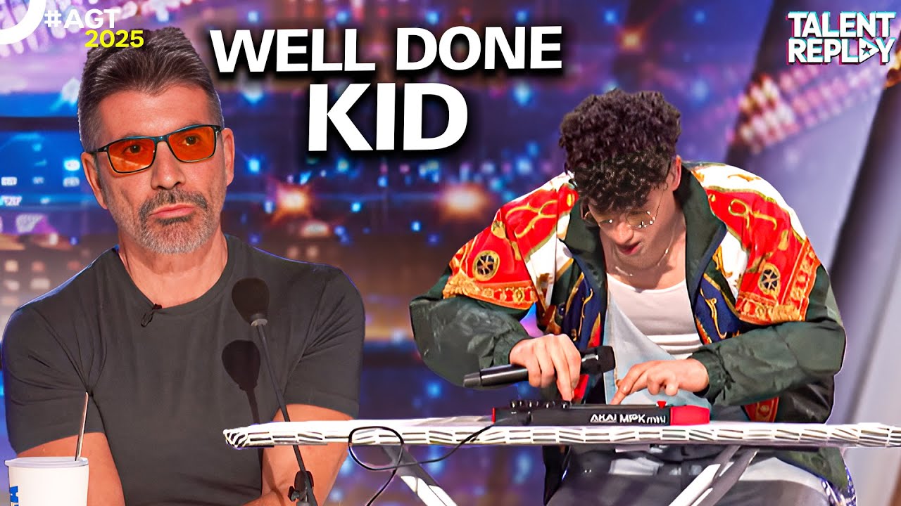 16-Year-Old Prodigy Stuns with an Original Song | AGT 2025